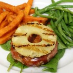 Dairy and Egg Free BBQ Pineapple Turkey Burgers